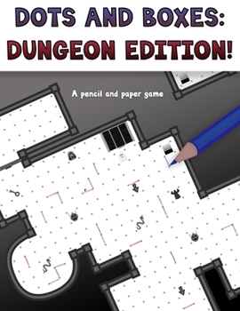 Paperback Dots and Boxes: Dungeon Edition!: A pencil and paper game Book