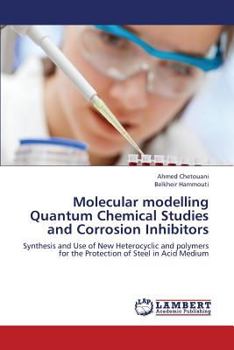 Paperback Molecular Modelling Quantum Chemical Studies and Corrosion Inhibitors Book