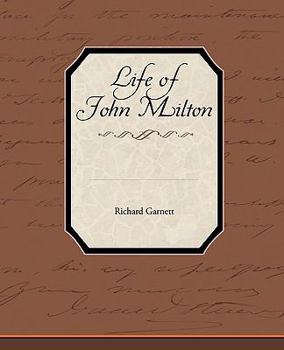 Paperback Life of John Milton Book