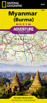 Myanmar (Burma) (National Geographic Adventure Map)