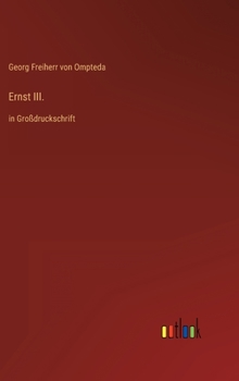 Hardcover Ernst III.: in Großdruckschrift [German] Book