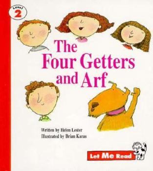 Hardcover The Four Getters and Arf, Let Me Read Series, Trade Binding Book