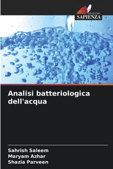 Paperback Analisi batteriologica dell'acqua [Italian] Book