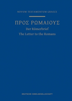 Paperback A Greek Scripture Journal for the Letter to the Romans Book
