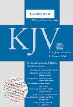 Imitation Leather Personal Concord Reference Bible-KJV Book