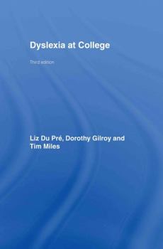 Hardcover Dyslexia at College Book