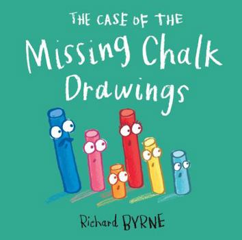 Hardcover The Case of the Missing Chalk Drawings Book