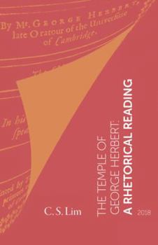 Paperback The Temple of George Herbert: A Rhetorical Reading Book