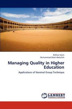 Paperback Managing Quality in Higher Education Book