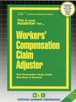 Paperback Workers' Compensation Claim Adjuster Book
