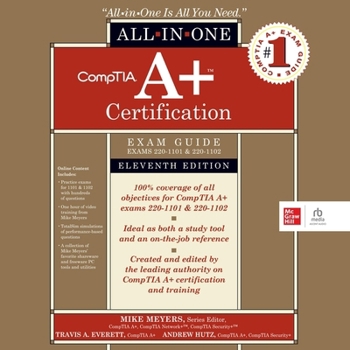 Audio CD Comptia A+ Certification All-In-One Exam Guide, Eleventh Edition (Exams 220-1101 & 220-1102) Book