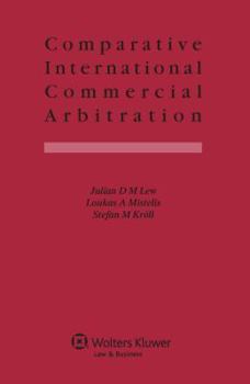 Hardcover Comparative International Commercial Arbitration Book