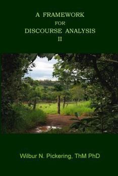 Paperback A Framework For Discourse Analysis II Book