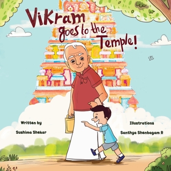 Paperback Vikram goes to the Temple! Book