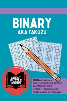 Paperback Binary aka Takuzu Volume Two [Large Print] Book