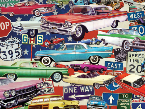 Misc. Supplies Classic Rides 500-Piece Puzzle Book