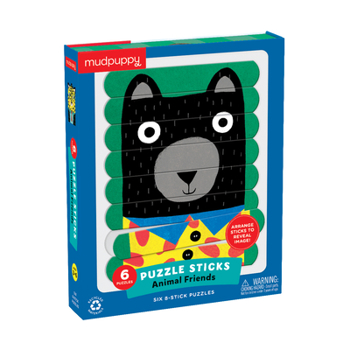 Mudpuppy Animal Friends Puzzle Sticks