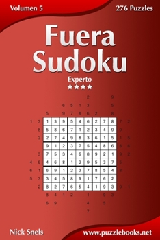 Paperback Fuera Sudoku - Experto - Volumen 5 - 276 Puzzles [Spanish] Book