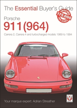 Paperback Porsche 911 (964): Carrera 2, Carrera 4 and Turbocharged Models. Model Years 1989 to 1994 Book