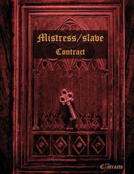 Paperback Mistress/Slave BDSM Contract (Male Slave) Book