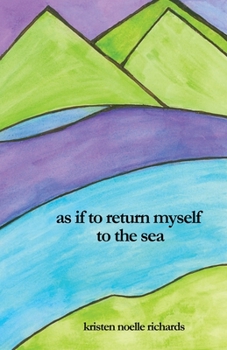 Paperback as if to return myself to the sea Book