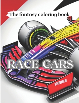 Race car coloring book: 100 years race cars