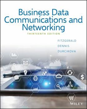 Paperback Business Data Communications and Networking Book