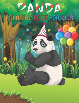 Panda Coloring Book For Kids: Coloring Books for Kids Ages 4-8
