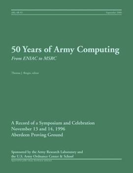 50 Years of Army Computing: From ENIAC to MSRC