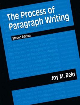 Paperback The Process of Paragraph Writing Book