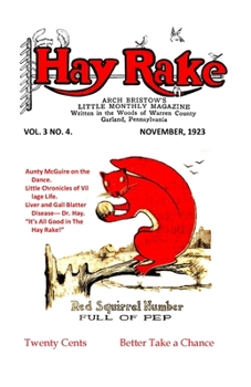 Paperback Hay Rake, V3 N4, Nov 1923 Book