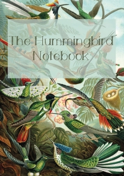 Paperback Hummingbird A5 Lined Notebook Book