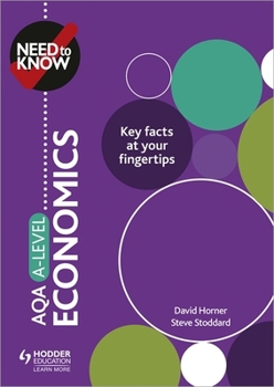 Mass Market Paperback Need to Know: AQA A-level Economics Book