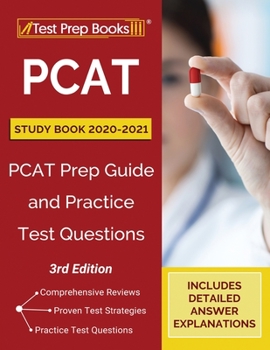Paperback PCAT Study Book 2020-2021: PCAT Prep Guide and Practice Test Questions [3rd Edition] Book