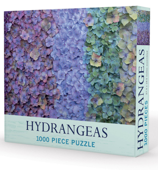 Loose Leaf Hydrangeas Puzzle 1000 Piece Book