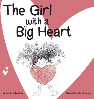 Hardcover The Girl with a Big Heart [Large Print] Book
