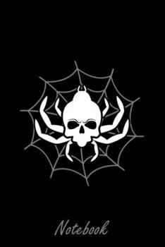 Notebook: 6x9 Spiders | dotgrid | dot grid paper | notebook | notes