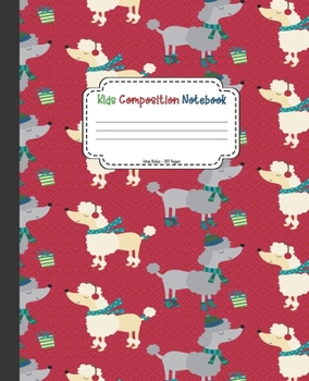 Paperback Kids Composition Notebook: Cute School Writing Notepad, Blank Lined Wide Ruled Paper Journal for Children, Personal Ideas and Notes Paper Notepad Book