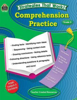 Paperback Strategies That Work: Comprehension Practice, Grade 3 Book