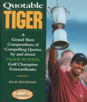 Hardcover Quotable Tiger Book