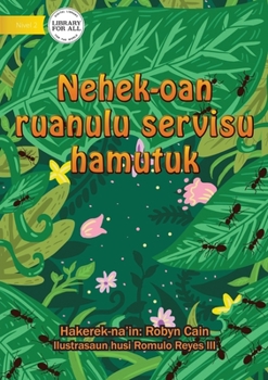 Paperback 20 Busy Little Ants (Tetun Edition) - Nehek-oan ruanulu servisu hamutuk [Tetum] Book