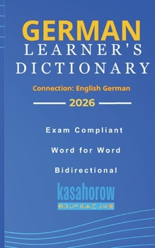 Paperback German Learner's Dictionary Book