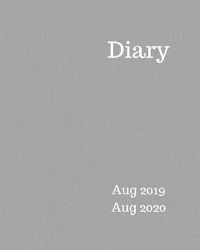 Paperback Diary Aug 2019-Aug 2020: 8x10 day to a page academic year diary, hourly appointments and space for notes on each page. Perfect for teachers, st Book