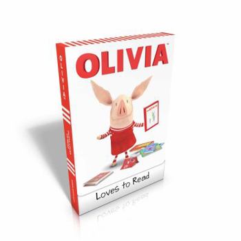 Paperback Olivia Loves to Read: Olivia Trains Her Cat; Olivia and Her Ducklings; Olivia Takes a Trip; Olivia and the Snow Day; Olivia Plants a Garden; Book