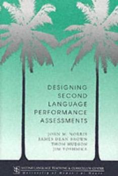 Paperback Designing second language performance assessments Book