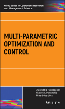 Hardcover Multi-Parametric Optimization and Control Book