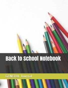 Paperback Back to School Notebook Book