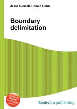 Paperback Boundary Delimitation Book