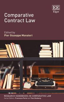 Hardcover Comparative Contract Law (Research Handbooks in Comparative Law series) Book