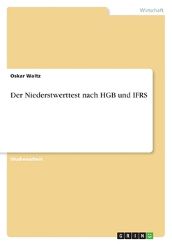 Paperback Der Niederstwerttest nach HGB und IFRS [German] Book